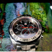  Shop Authentic Tag Heuer Formula 1 Special Edition Chronograph Grey Dial Silver Steel Strap Watch for Men - CAZ1012.BA0883 - Luxxuri