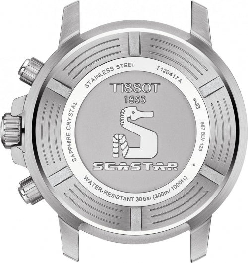  Shop Authentic Tissot Seastar 1000 Chronograph Red Dial Silver Steel Strap Watch For Men - T120.417.11.421.00 - Luxxuri