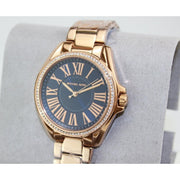  Shop Authentic Michael Kors Kacie Three Hand Black Dial Rose Gold Steel Strap Watch for Women - MK6930 - Luxxuri