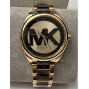  Shop Authentic Michael Kors Janelle Three-Hand Gold Dial Two Tone Steel Strap Watch For Women - MK7136 - Luxxuri