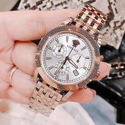  Shop Authentic Versace Sport Tech Chronograph While Dial Two Tone Steel Strap Watch for Men - VELT00319 - Luxxuri