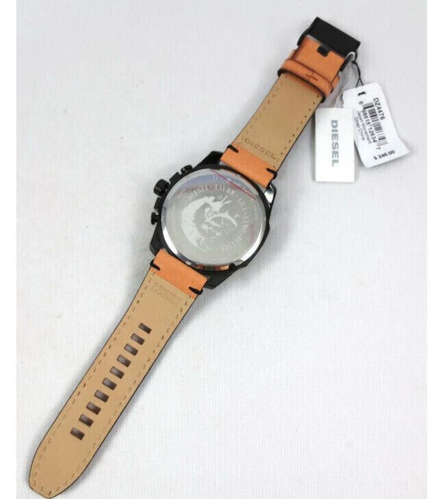 Shop Authentic Diesel Mega Chief Chronograph Copper Dial Brown Leather Strap Watch For Men - DZ4476 - Luxxuri