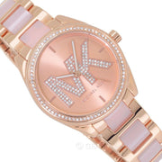  Shop Authentic Michael Kors Janelle Analog Rose Gold Dial Two Tone Steel Strap Watch For Women - MK4731 - Luxxuri