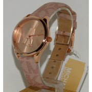  Shop Authentic Michael Kors Jaycie Quartz Rose Gold Dial Pink Leather Strap Watch for Women - MK2879 - Luxxuri