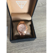  Shop Authentic Guess BFF Multifunction Rose Gold Dial Rose Gold Steel Strap Watch for Women - W0231L4 - Luxxuri