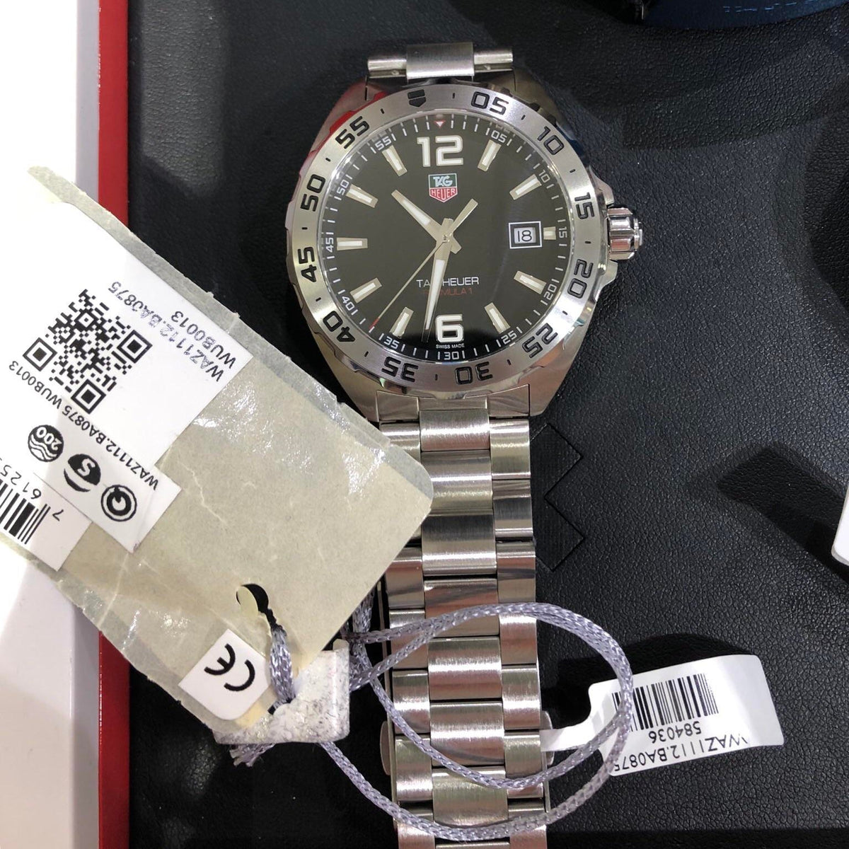  Shop Authentic Tag Heuer Formula 1 Quartz Black Dial Watch For Men - WAZ1112.BA0875 - Luxxuri