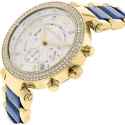  Shop Authentic Michael Kors Parker Gold Dial Two Tone Steel Strap Watch for Women - MK6238 - Luxxuri