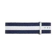 Shop Authentic Daniel Wellington Classy Glasgow White Dial Two Tone Nylon Strap Watch For Women - DW00100082 - Luxxuri