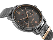  Shop Authentic Tommy Hilfiger Blake Quartz Grey Dial Silver Mesh Bracelet Watch for Men - 1782304 - Luxxuri