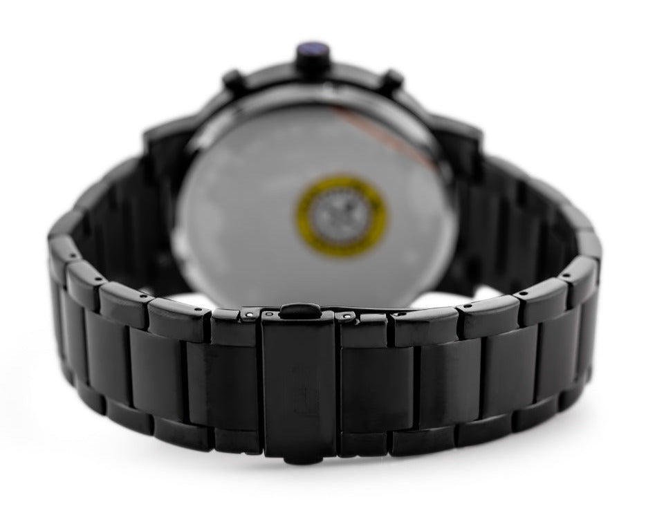  Shop Authentic Tommy Hilfiger Evan Chronograph Quartz Black Dial Black Steel Strap Watch For Men - 1710410 - Luxxuri