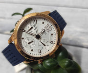  Shop Authentic Guess Marina Multifunction White Dial Blue Rubber Strap Watch for Women - W1025L4 - Luxxuri