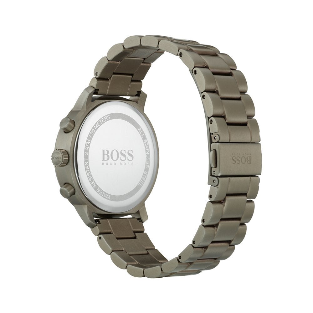  Shop Authentic Hugo Boss Attitude Green Dial Green Steel Strap Watch for Men - 1513610 - Luxxuri