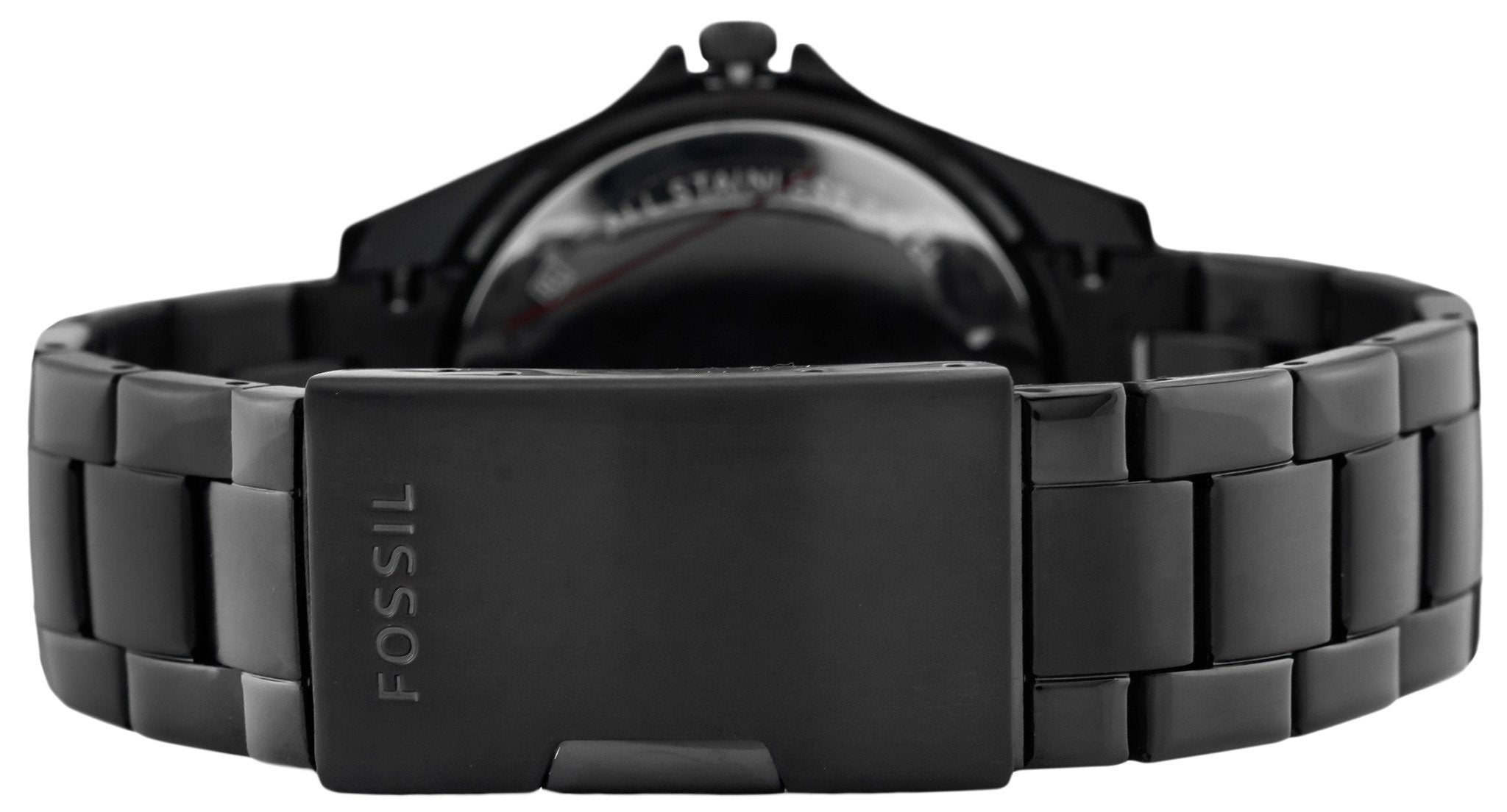  Shop Authentic Fossil Riley Multifunction Black Dial Black Steel Strap Watch for Women - ES4519 - Luxxuri