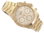  Shop Authentic Guess Eclipse Gold Dial Gold Steel Strap Watch for Women - GW0314L2 - Luxxuri