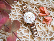  Shop Authentic Hugo Boss Flawless Quartz White Dial Gold Steel Strap Watch for Women -1502531 - Luxxuri