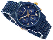  Shop Authentic Michael Kors Runway Analog Blue Dial Blue Steel Strap Watch for Women - MK7332 - Luxxuri