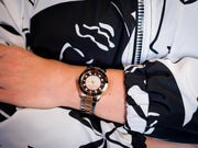  Shop Authentic Michael Kors Runway Quartz Black Dial Two Tone Steel Strap Watch For Women - MK6960 - Luxxuri