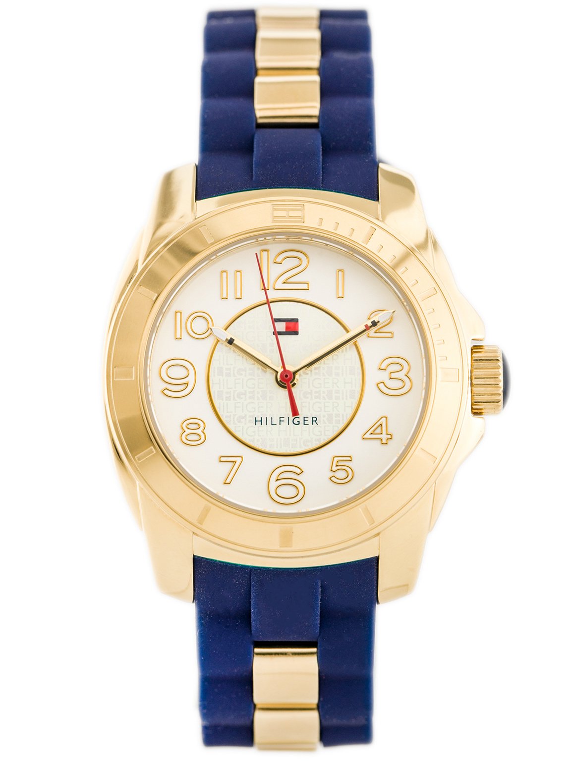  Shop Authentic Tommy Hilfiger White Dial Two Tone Steel Strap Watch for Women - 1781307 - Luxxuri