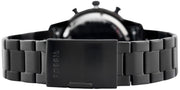  Shop Authentic Fossil Townsman Chronograph Black Dial Black Steel Strap Watch for Men - FS5379 - Luxxuri