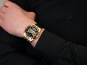  Shop Authentic Guess Continental Black Dial Black Rubber Strap Watch for Men - GW0262G2 - Luxxuri