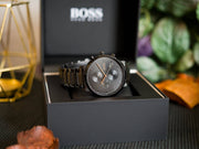  Shop Authentic Hugo Boss Integrity Black Dial Black Steel Strap Watch for Men - 1513780 - Luxxuri