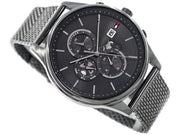  Shop Authentic Tommy Hilfiger Shawn Chronograph Quartz Grey Dial Grey Mesh Bracelet Watch for Men - 1791613 - Luxxuri