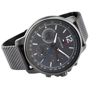  Shop Authentic Tommy Hilfiger London Chronograph Grey Dial Grey Mesh Bracelet Watch for Men - 1791530 - Luxxuri