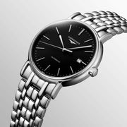  Shop Authentic Longines Presence 38.5mm Automatic Stainless Steel Watch for Men - L4.921.4.52.6 - Luxxuri