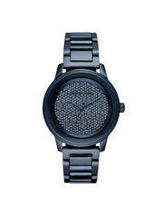  Shop Authentic Michael Kors Kinley Blue Dial Blue Steel Strap Watch for Women - MK6246 - Luxxuri