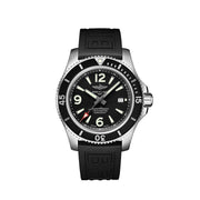  Shop Authentic Breitling Superocean Automatic 46mm Black Dial Black Rubber Strap Watch for Men - M17368B71B1S1 - Luxxuri