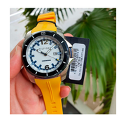  Shop Authentic Tommy Hilfiger Windsurf White Dial Yellow Rubber Strap Watch for Men - 1791115 - Luxxuri