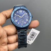  Shop Authentic Guess Scope Multifunction Blue Dial Blue Steel Strap Watch for Men - GW0454G4 - Luxxuri