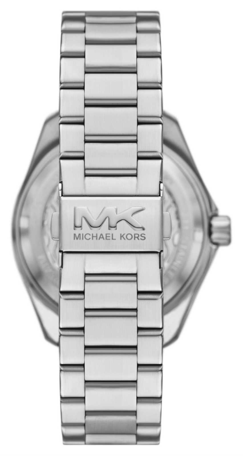  Shop Authentic Michael Kors Maritime Analog Black Dial Silver Steel Strap Watch for Men - MK9161 - Luxxuri
