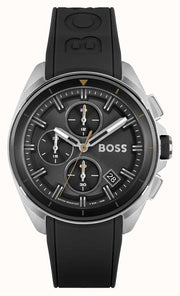  Shop Authentic Hugo Boss Volane Grey Dial Black Silicone Strap Watch for Men - 1513953 - Luxxuri