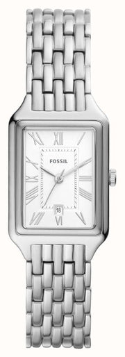  Shop Authentic Fossil Raquel Three Hand Date White Dial Silver Steel Strap Watch for Women - ES5221 - Luxxuri
