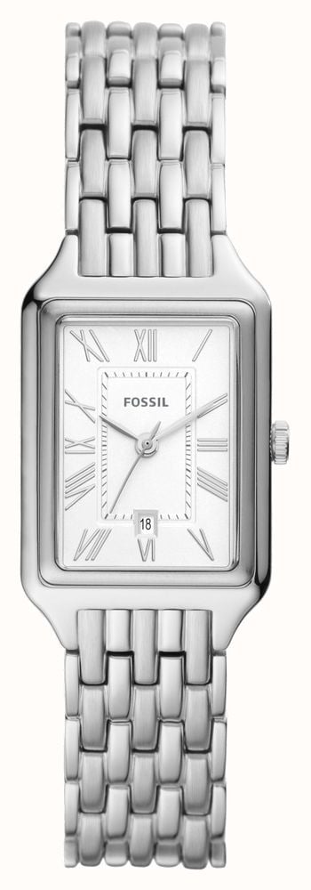  Shop Authentic Fossil Raquel Three Hand Date White Dial Silver Steel Strap Watch for Women - ES5221 - Luxxuri