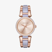 Shop Authentic Michael Kors Delray Rose Gold Dial Two Tone Steel Strap Watch for Women - MK4319 - Luxxuri