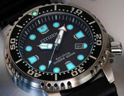  Shop Authentic Citizen Eco Drive Pro Master Diver Black Dial Black Steel Strap Watch For Men - BN0150-28E - Luxxuri
