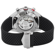  Shop Authentic Tag Heuer Carrera Chronograph Black Dial Black Rubber Strap Watch for Men - CBN2A1AA.FT6228 - Luxxuri
