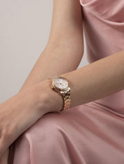  Shop Authentic Guess Cosmo Diamonds Silver Dial Rose Gold Steel Strap Watch For Women - GW0033L3 - Luxxuri