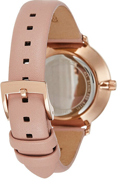  Shop Authentic Michael Kors Pyper Analog White Dial Pink Leather Strap Watch For Women - MK2803 - Luxxuri