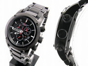  Shop Authentic Burberry Sport Chronograph Black Dial Black Steel Strap Watch for Men - BU7703 - Luxxuri