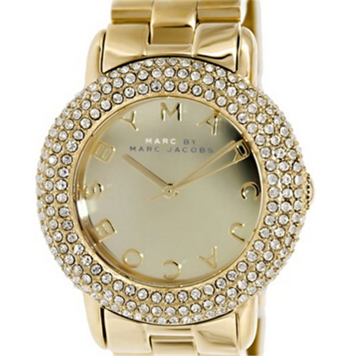  Shop Authentic Marc Jacobs Marci Gold Dial Gold Steel Strap Watch for Women - MBM3191 - Luxxuri