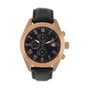  Shop Authentic Maserati Traguardo Chronograph Black Dial Black Leather Strap Watch For Men - R8871612002 - Luxxuri