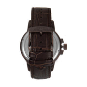  Shop Authentic Maserati Ingegno Automatic White Skeleton Dial Brown Leather Strap Watch For Men - R8821119003 - Luxxuri