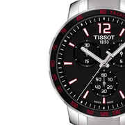  Shop Authentic Tissot Quickster Chronograph Quartz Watch For Men - T095.417.11.057.00 - Luxxuri