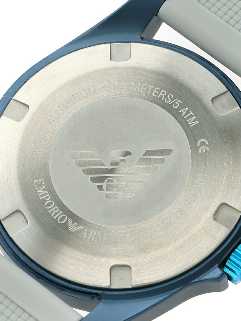 Shop Authentic Emporio Armani Sigma Analog Orange Dial Grey Silicone Strap Watch For Men - AR11218 - Luxxuri
