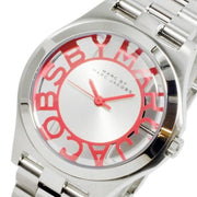  Shop Authentic Marc Jacobs Henry Silver Dial Silver Steel Strap Watch for Women - MBM3294 - Luxxuri