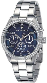  Shop Authentic Maserati Competizione Blue Dial Silver Steel Strap Watch For Men - R8853100011 - Luxxuri