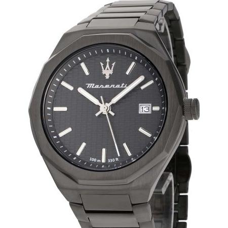  Shop Authentic Maserati Stile Quartz Black Dial Black Steel Strap Watch For Men - R8853142001 - Luxxuri
